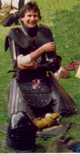James the Sinister, 1st Viceroy of the Crown Principality of Lochac. Photo from archived Lochac websites.