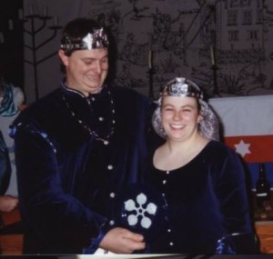 Prince Brusi and Princess Catherine. Photo by Baron Karl Faustus von Aachen 1993