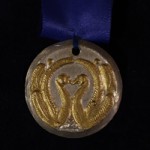 Award token for the Order of the Golden Sun. Photo by Sir Nathan Blacktower.