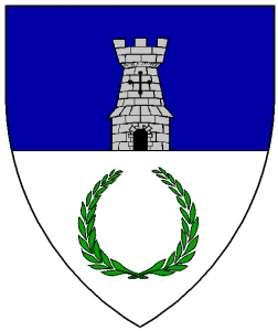 Arms of Dismal Fogs, as rendered by Baron Master William Castille.