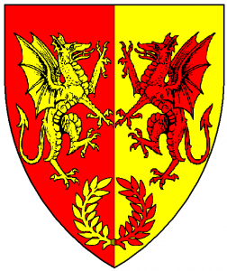 Arms of Adora, as rendered by Baron Master William Castille.
