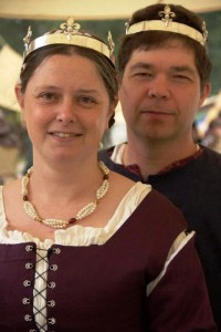 Rudiger Adler and Alyenora Brodier, fourth Baron and Baroness of Ildhafn. Photo courtesy of Lady Anna de Wilde.