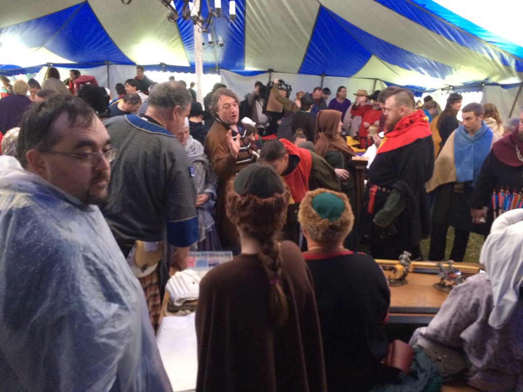 The markets inside the Tavern at Festival AS49. Photo by THL Ceara Shionnach, April 2015.