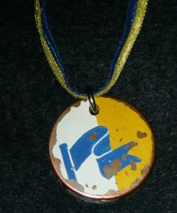 The award token for the Azure Pennon. Photo by Hrölf Herjölfssen, 2014.